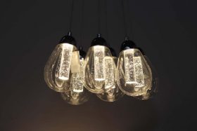 Juego de 6 lámparas diseño moderno IL001 | Muebles Suso